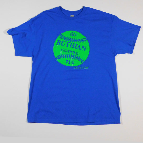Babe Ruth "Ruthian Certified" T-Shirt Blue