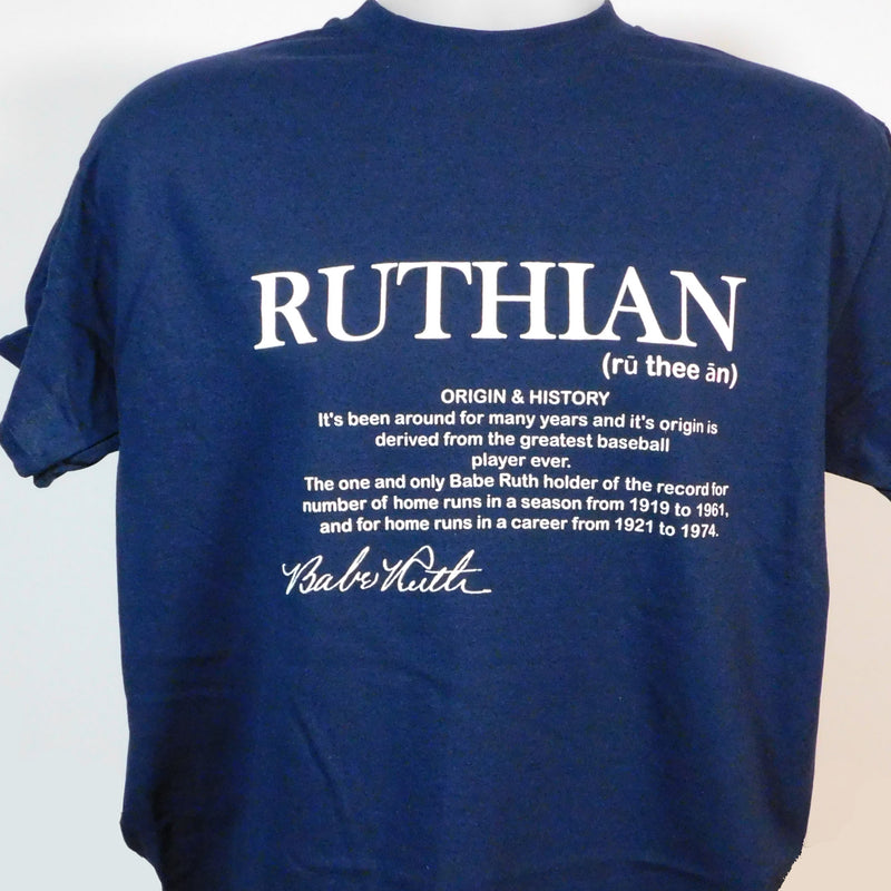 Babe Ruth "Ruthian" T-Shirt Navy
